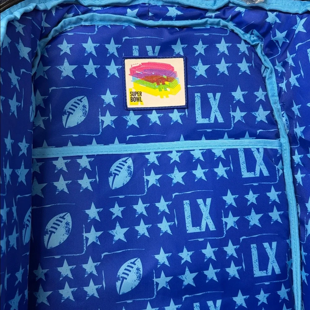 Super Bowl LX San Francisco, CA Client Swag Backpack, loads of goodies! NWT - Picture 5 of 14